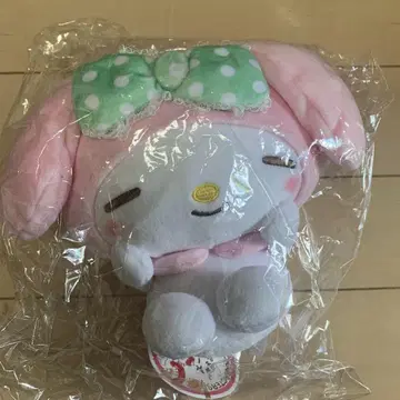 마이멜로디 뺨 쿵~ 봉제 인형 무뉴무뉴 S 사이즈