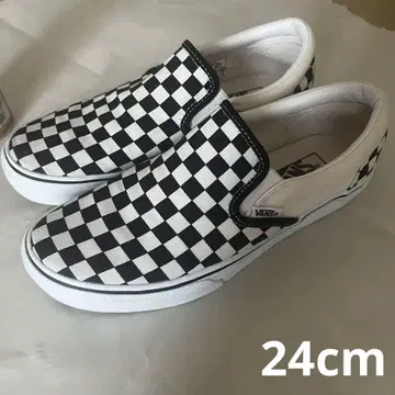 VANS SLIP-ON 슬립온 체커 화이트 블랙 체크