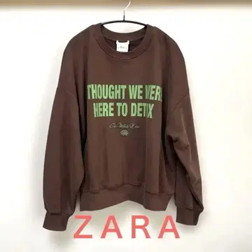 ZARA The White Lotus 크루넥 맨투맨