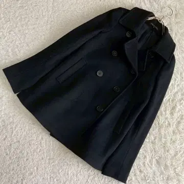 띠어리 피코트 블랙 S 깔끔한 오피스 성인