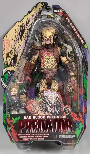 NECA (액션 피규어) 배드 블러드 프레데터 7인치