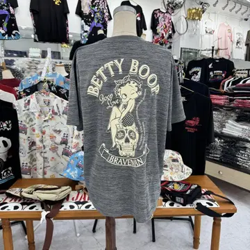 (31) BETTY BOOP 오버 사이즈 티셔츠 BRAVEMAN