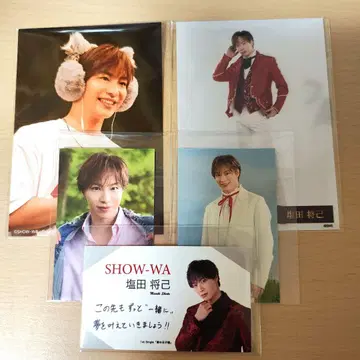 SHOW-WA 시오타 마사미 굿즈 세트