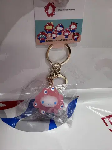 오사카 엑스포 얏쿠얏쿠 산리오 키링 시나모롤