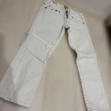 TRUE RELIGION 트루 릴리전 화이트 데님 24