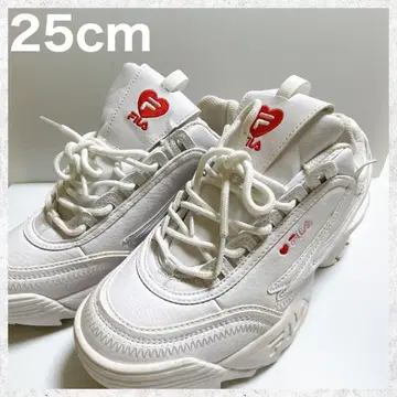 휠라 디스루프터 2 EXP 하트 WFW23040 화이트 25cm