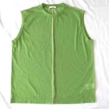 CLANE LINE SHEER N/S 상의 그린 프리 사이즈