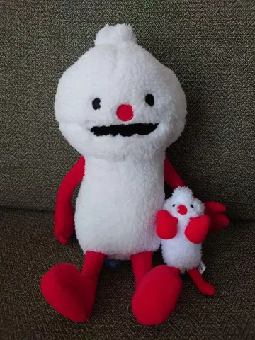 퍼펫 순순 논논 앉아 BIG 봉제 인형 걸이 마스코트