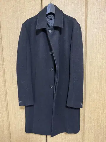 SCHLUSSEL 스텐 칼라 롱 코트 벨트 포함 울 사이즈 3(L 상당)