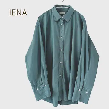이에나 IENA SOMELOS 레귤러 셔츠 탑스 블라우스 일본제