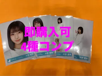 오노 마나미 히나타자카46 랜덤 브로마이드 4종 컴프 최신