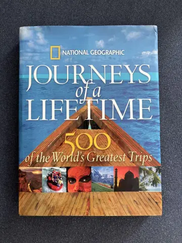 외국도서 내셔널 지오그래픽 Journeys of a Lifetime
