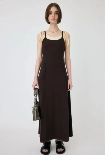 LAYERED RIB 드레스
