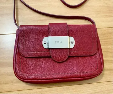FURLA 훌라 숄더백 미니 백 벨트 백 빨간색 레어 디자인