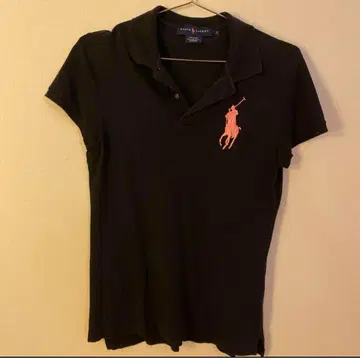 Ralph Lauren 블랙 피케 셔츠 S
