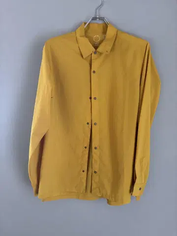야마토미치 머스타드색 UNISEX M 사이즈 셔츠