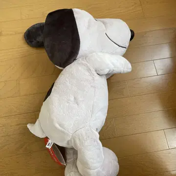 세가 스누피 봉제 인형 약 65cm 그레이
