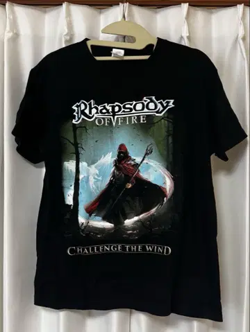 Rhapsody of Fire 티셔츠 M 사이즈 재팬 투어 2024
