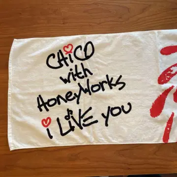 CAICO with HoneyWorks 타월