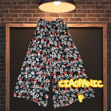CIAOPANIC 차오패닉 와이드 팬츠 프리 사이즈 꽃무늬