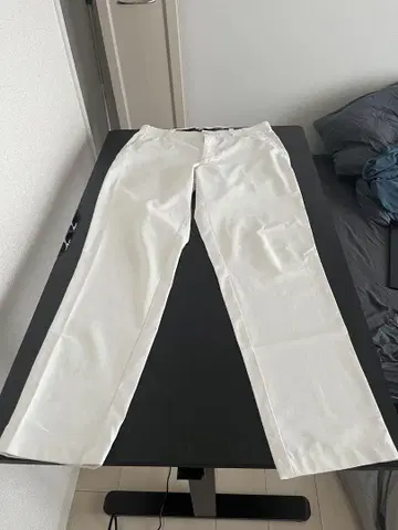 munisingwear 화이트 스트레이트 팬츠