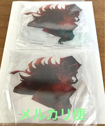 귀멸의 칼날 무한성 편 아크릴 스탠드 도우마 2개 세트