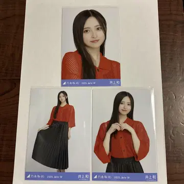 노기자카46 이노우에 카즈 브로마이드 메쉬 니트 컴프 시즈오카