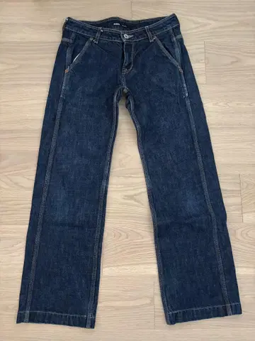 BLUETO 다크 블루 스트레이트 데님