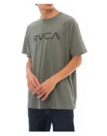 RVCA 남성용 STITCHED RVCA SS 티셔츠