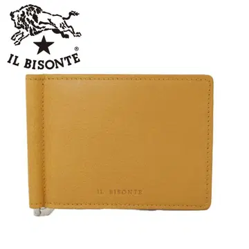 일비종떼 IL BISONTE 머니클립 두겹 지갑