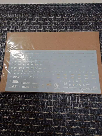 건담 데칼 (정품) 밴시 노른 최종 결전 버전