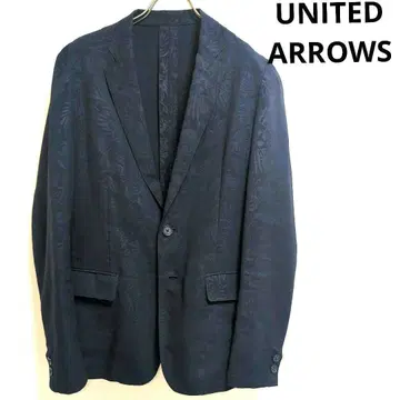 UNITED ARROWS 보태니컬 무늬 언라이닝 자켓