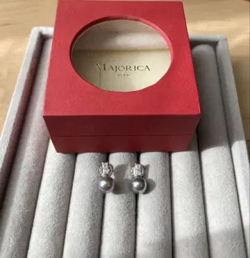MAJORICA 925 실버 펄 귀걸이
