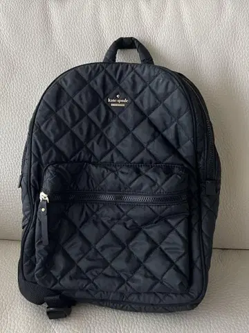 kate spade 블랙 퀼팅 백팩