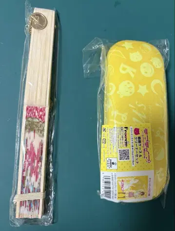 러브 라이브 극장판 부채 안경 케이스 머그컵 타페 세트