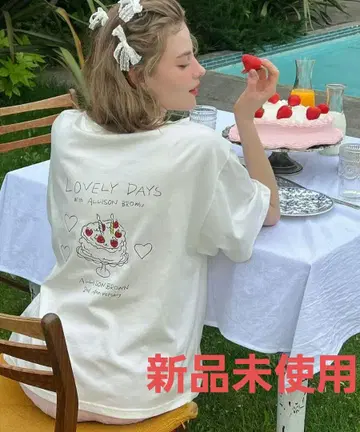 앨리슨 브라운 한정판 티셔츠 사에코 allison brown 2주년