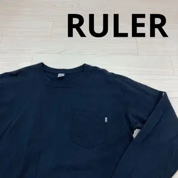 RULER 루러 APBT 푸치 포켓 롱 티셔츠