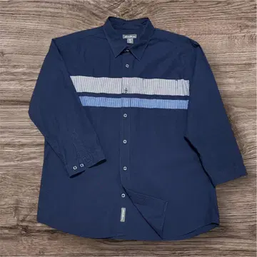 Eddie Bauer 오분 소매 셔츠 에디 바우어 네이비