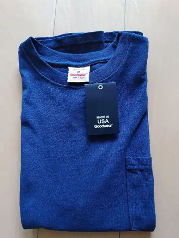 Goodwear 굿웨어 미국제 티셔츠 블루 M