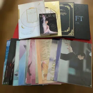 하뉴 유즈루 팜플렛 클리어 파일 엽서 book 정리