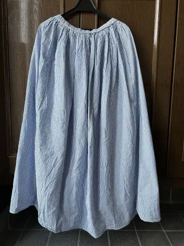 RCW BLUE LABEL 스트라이프 플레어 스커트