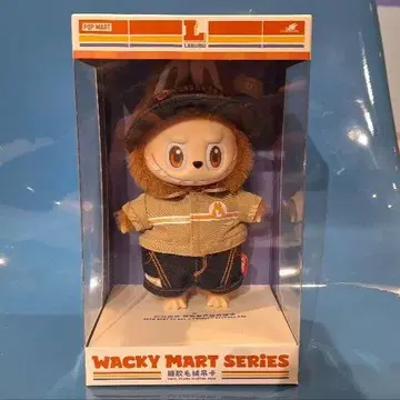LABUBU WACKY MART SERIES 봉제 인형 POPMART