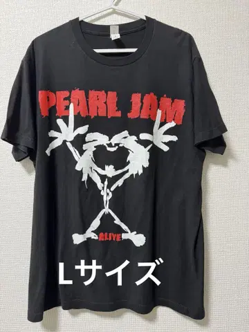 Pearl Jam Alive 밴딩 티셔츠 펄잼