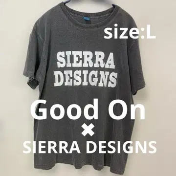 Good On x SIERRA 굿온 시에라 디자인 티셔츠 L