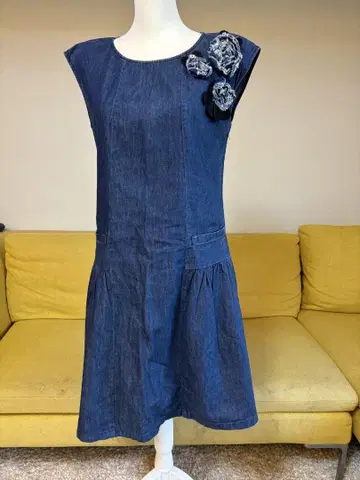 LOVE MOSCHINO 모스키노 데님 원피스