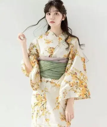클래식 오렌지 유무 Dita 디타 유카타