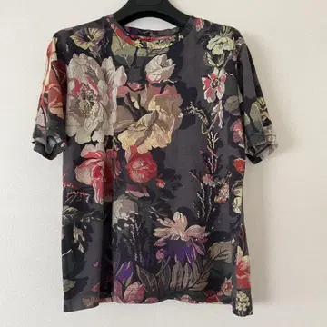 dries van noten 2020SS 라크로아 꽃무늬 티셔츠 컷소