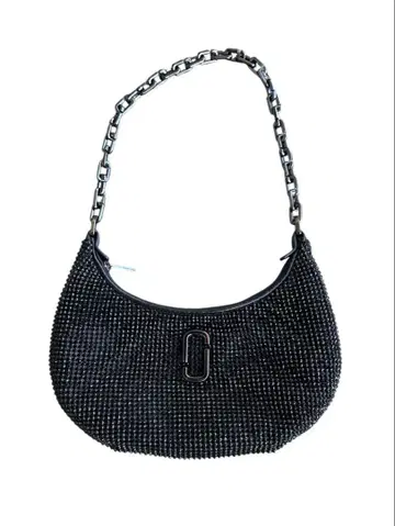 23ss "마크 제이콥스" 리네스톤 크로와상 백