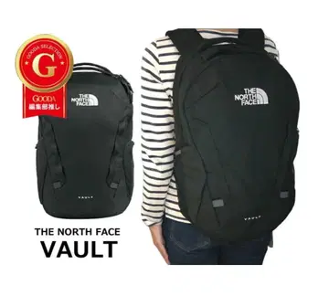 일상 사용에 편리한 노스페이스 VAULT 블랙 백팩