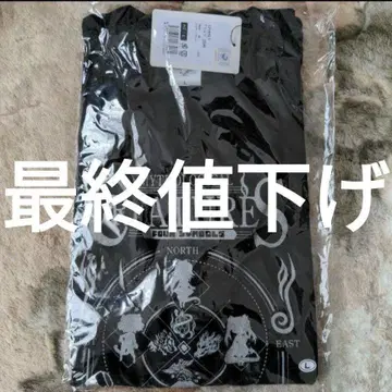 케모노 프렌즈 사신 디자인 티셔츠 L 사이즈 블랙